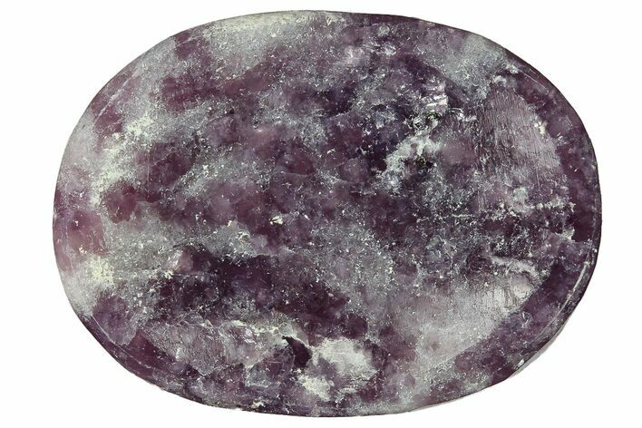 1.5" Polished Lepidolite Worry Stones - Photo 1